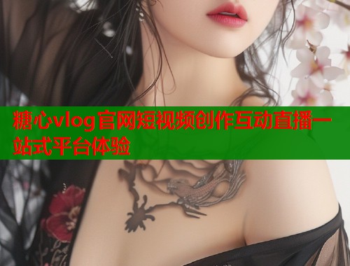 糖心vlog官网短视频创作互动直播一站式平台体验
