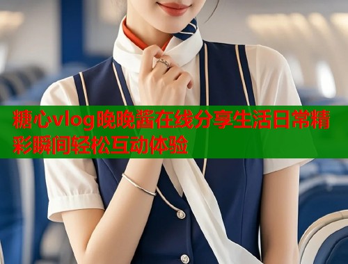 糖心vlog晚晚酱在线分享生活日常精彩瞬间轻松互动体验