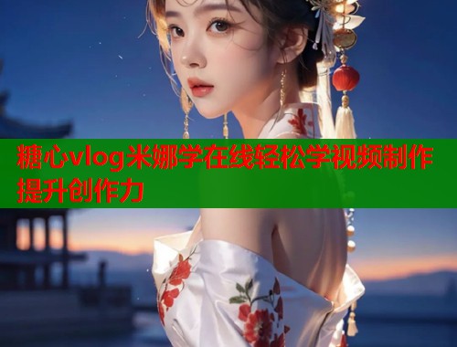 糖心vlog米娜学在线轻松学视频制作提升创作力