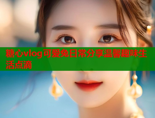 糖心vlog可爱兔日常分享温馨趣味生活点滴