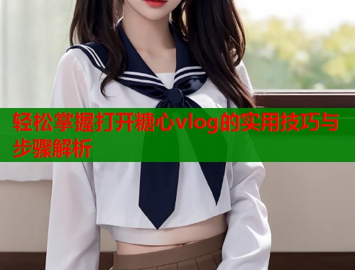 轻松掌握打开糖心vlog的实用技巧与步骤解析