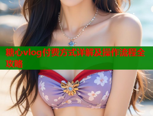 糖心vlog付费方式详解及操作流程全攻略