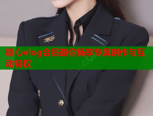 糖心vlog会员邀你畅享专属创作与互动特权