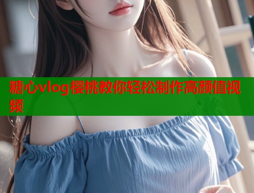 糖心vlog樱桃教你轻松制作高颜值视频