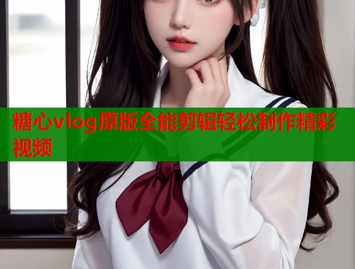糖心vlog原版全能剪辑轻松制作精彩视频